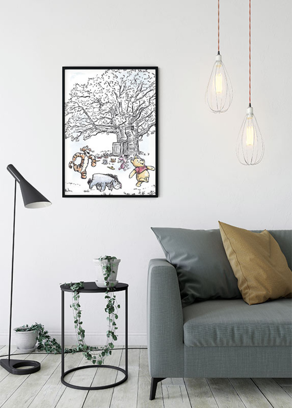 Wandbild Winnie Pooh