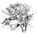 Avengers Black and White - Thumbnail View 1