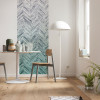 Herringbone Mint Panel - View 1