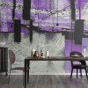 Squares Dropping grau-violett - View 1