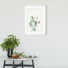Prickly Pear Watercolor - View 1