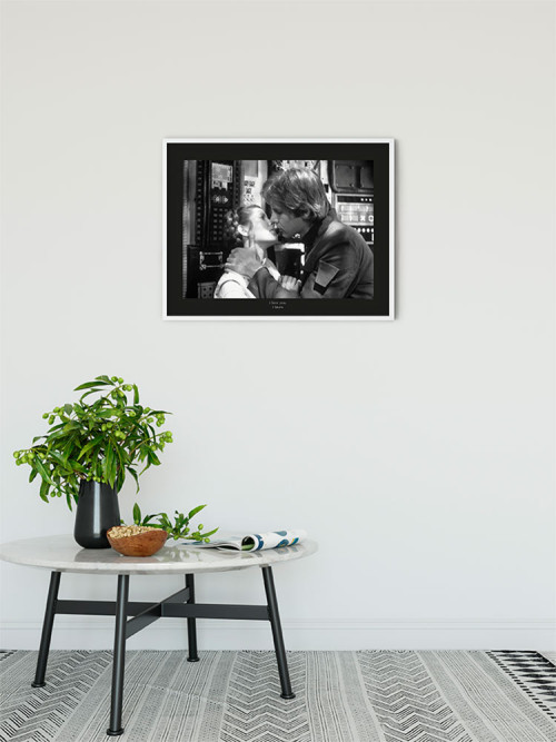Star Wars Classic Leia Han Kiss Quote - Slider Item - View 1