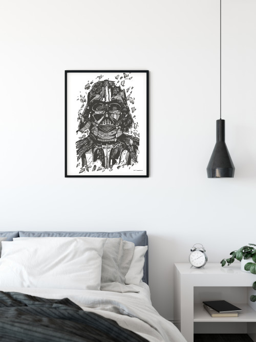 Star Wars Darth Vader Drawing - Slider Item - View 1