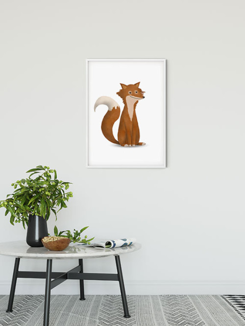Cute Animal Fox - Slider Item - View 1