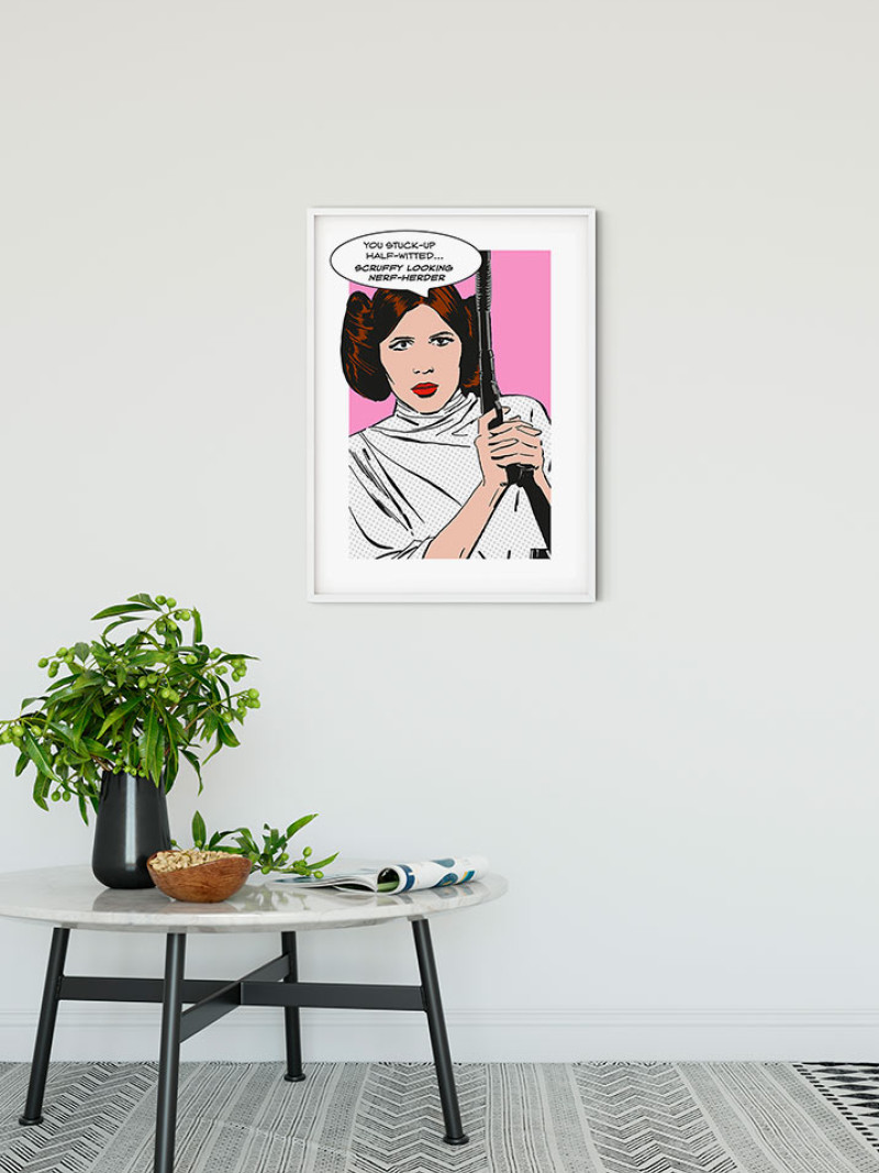 Star Wars Classic Comic Quote Leia - View 1