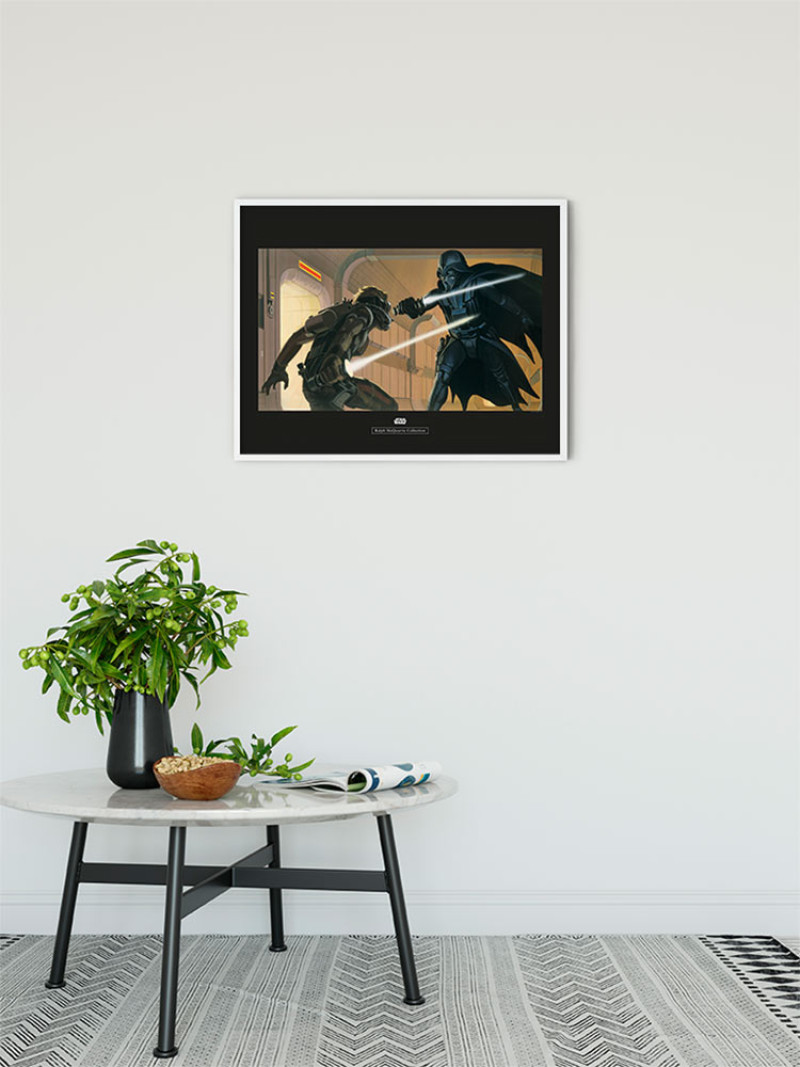 Star Wars Classic RMQ Vader Luke Hallway - View 1