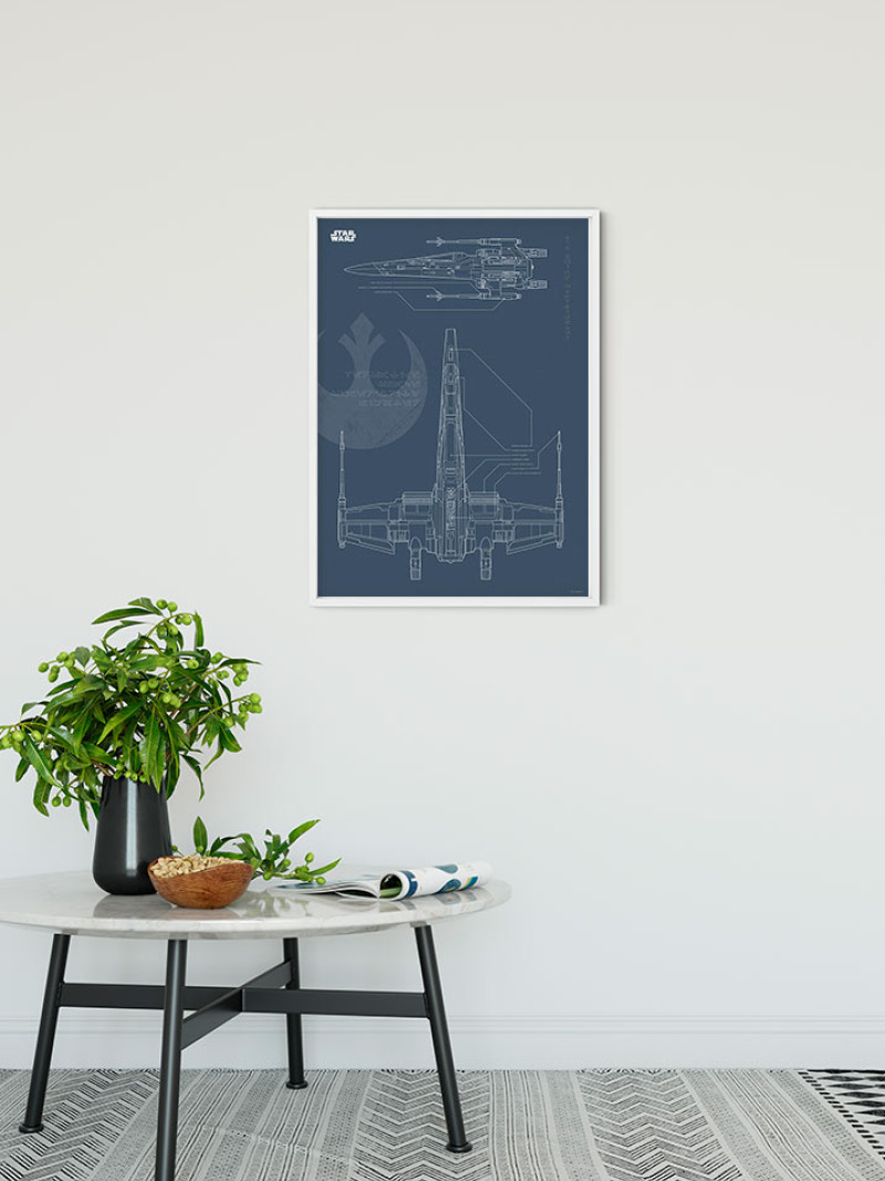 Star Wars Blueprint X-Wing - View 1