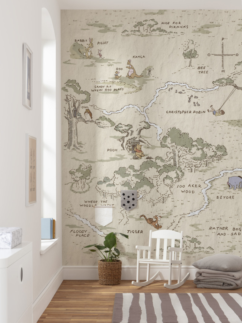 Winnie the Pooh Map - View 1