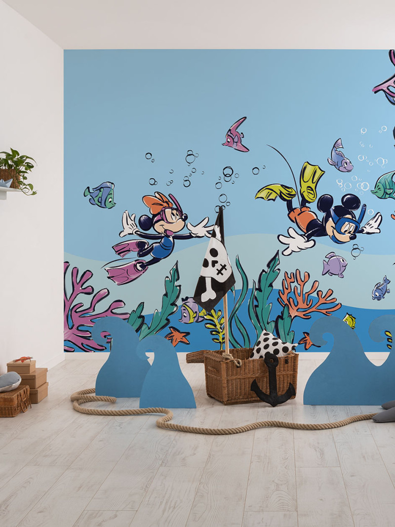 Mickey & Minnie Coral Reef - View 1