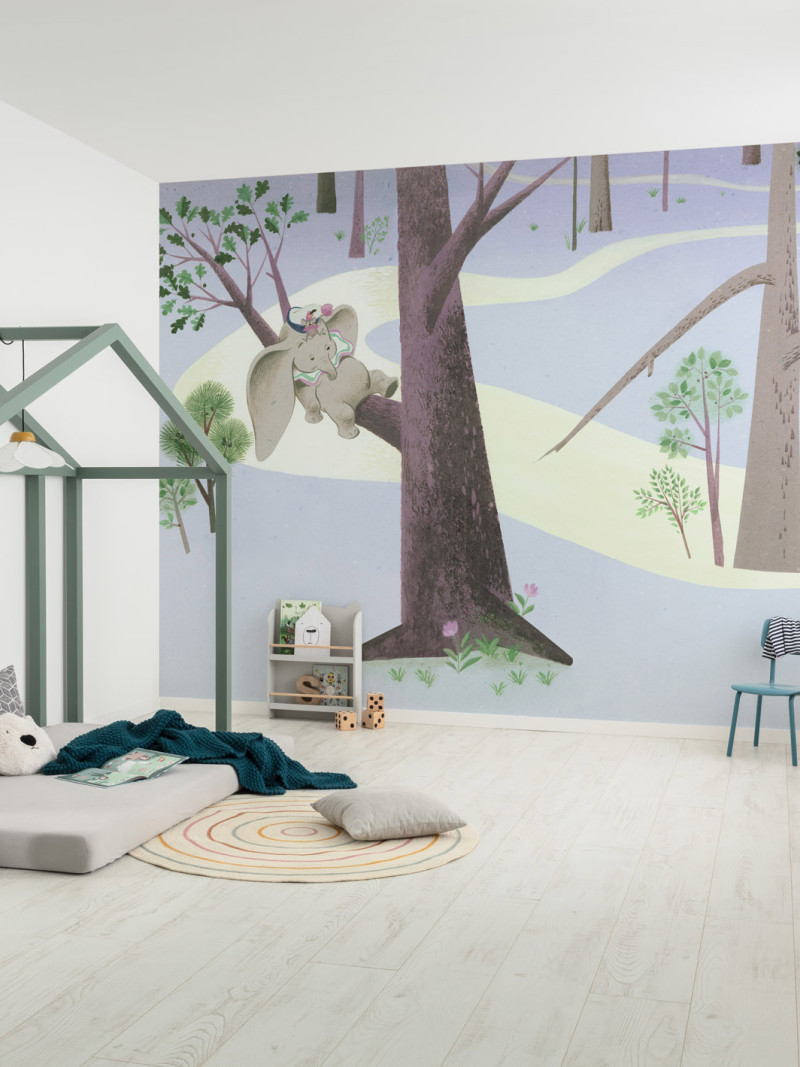 Dumbo Sleep on Tree - View 1