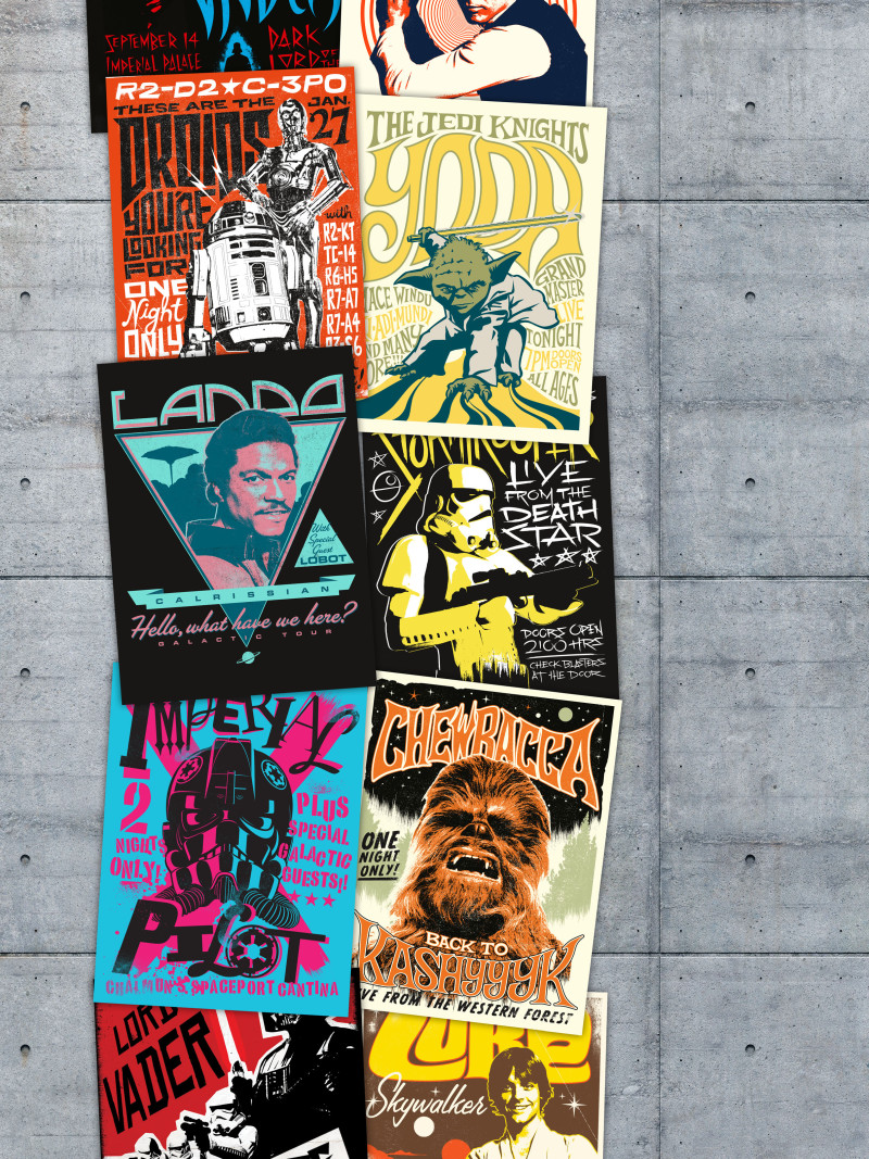 Star Wars Rock On Wall - View 1
