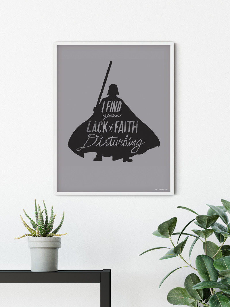 Star Wars Silhouette Quotes Vader - View 1