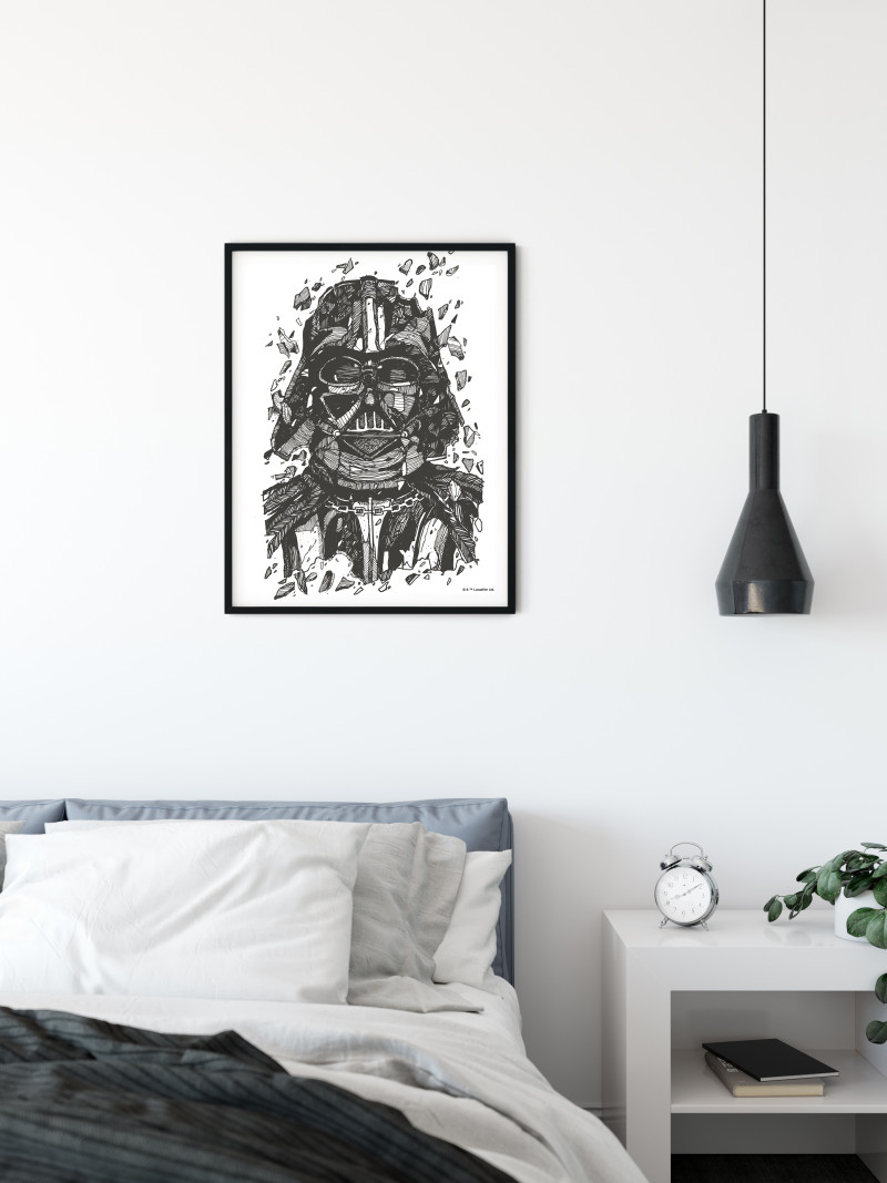 Star Wars Darth Vader Drawing - View 1