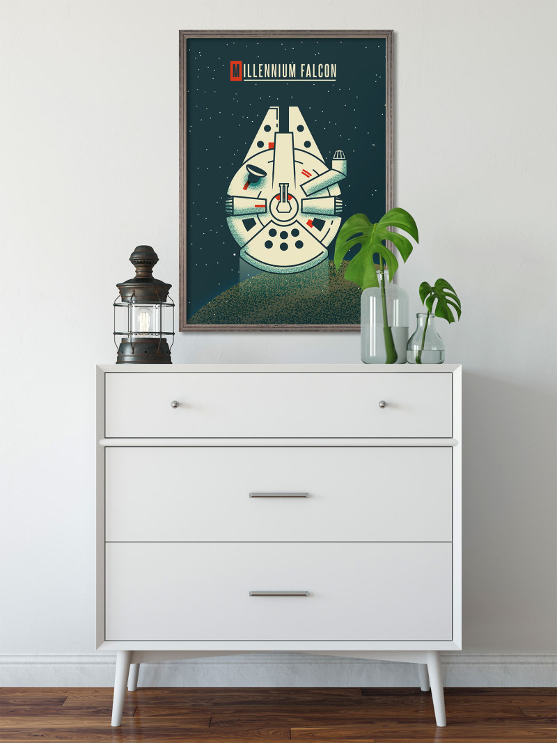Star Wars - Geeky Millennium Falcon - View 1