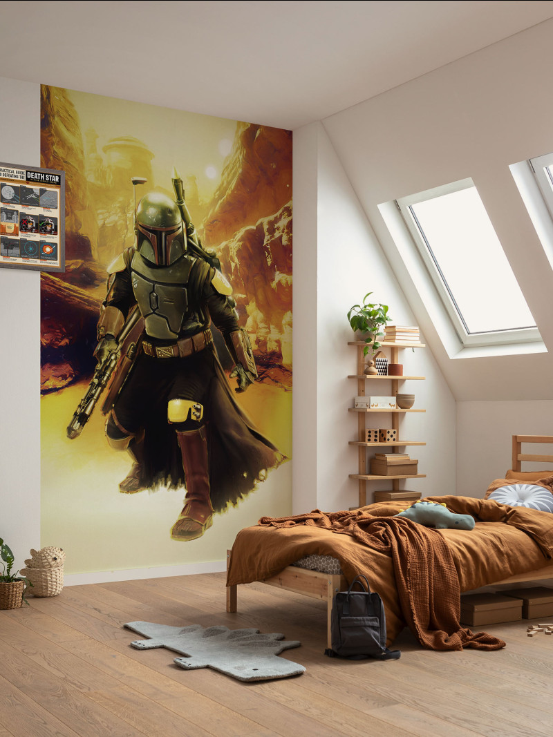 Star Wars Boba Fett Sneaking Up - View 1