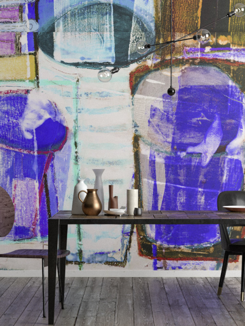 Drinks Spilling yellow-blue - View 1