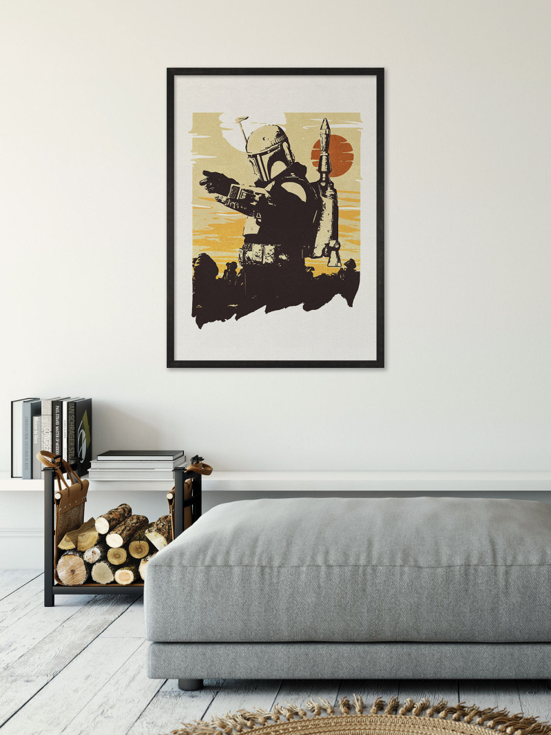 Star Wars Boba Fett Illustration Target - View 1