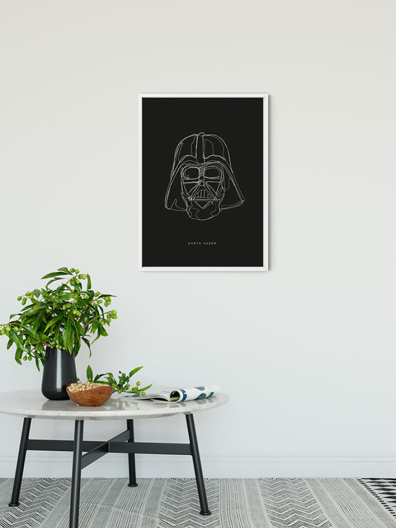 Star Wars Lines Dark Side Vader - View 1