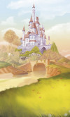 Disney Princess Belle Castle River - Thumbnail View 1