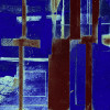 Cuboids Linedup blue-mocca - Thumbnail View 1