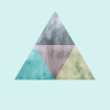 Triangles Top Blue - Thumbnail View 1