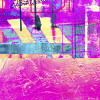Alleys Rainy pink-yellow - Thumbnail View 1