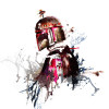 Star Wars Watercolor Boba Fett - Thumbnail View 1
