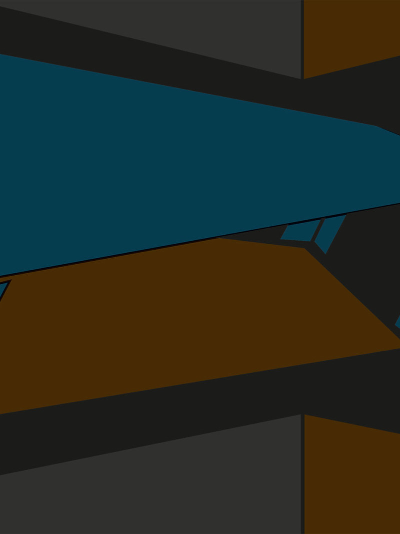 Perspective Table bleu-grey-mocca - Thumbnail View 1