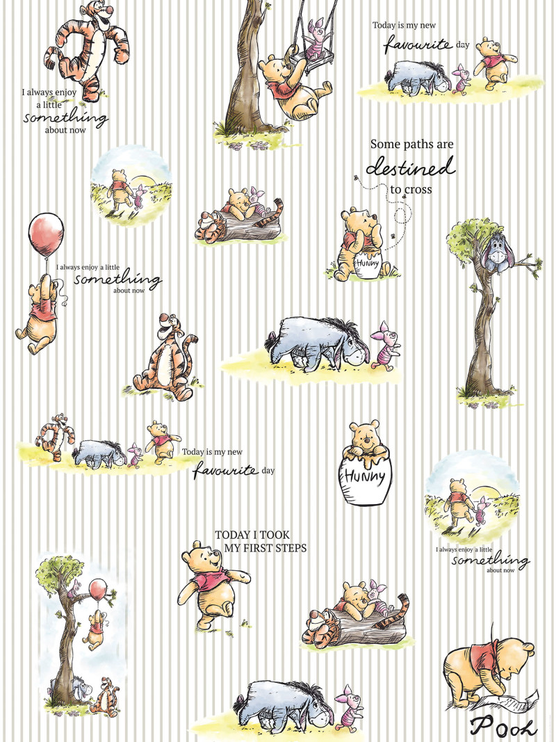 Winnie the Pooh Stripes - Thumbnail View 1