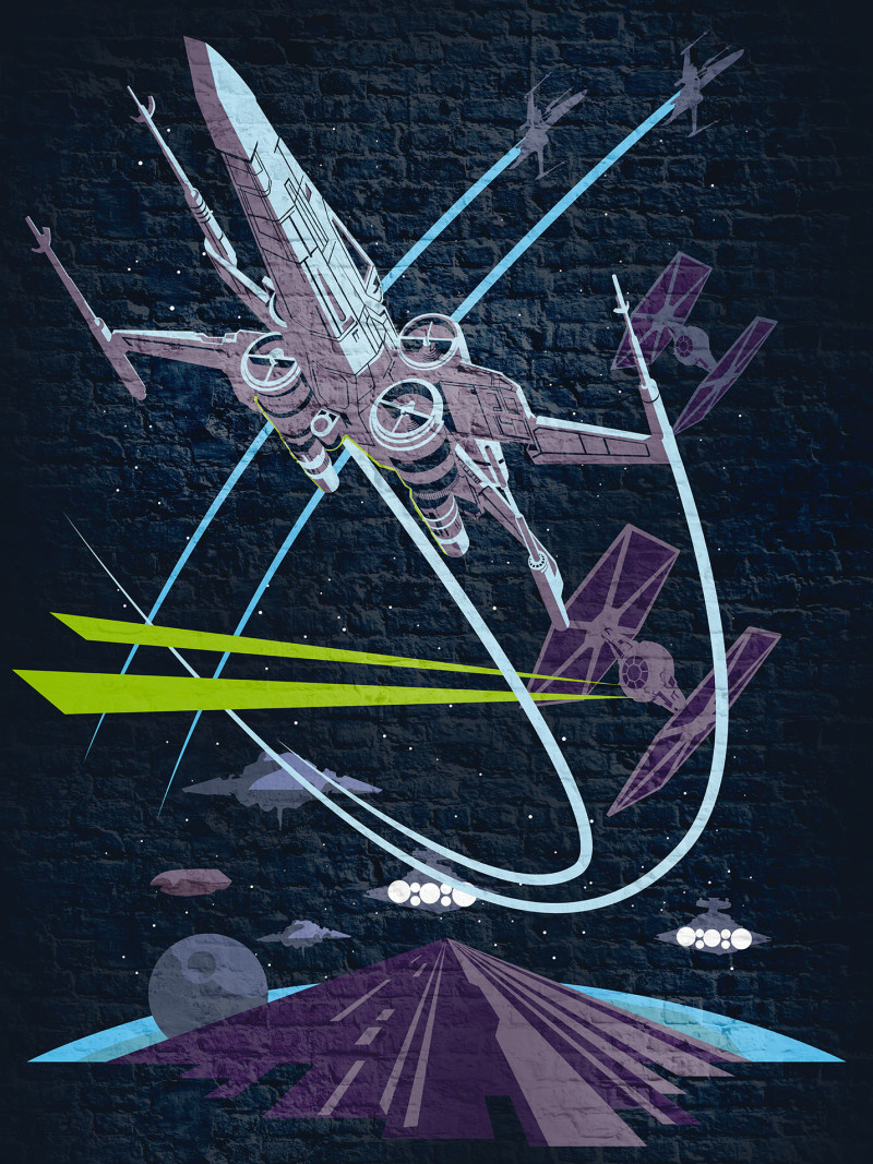 Star Wars Classic Concrete X-Wing - Thumbnail View 1