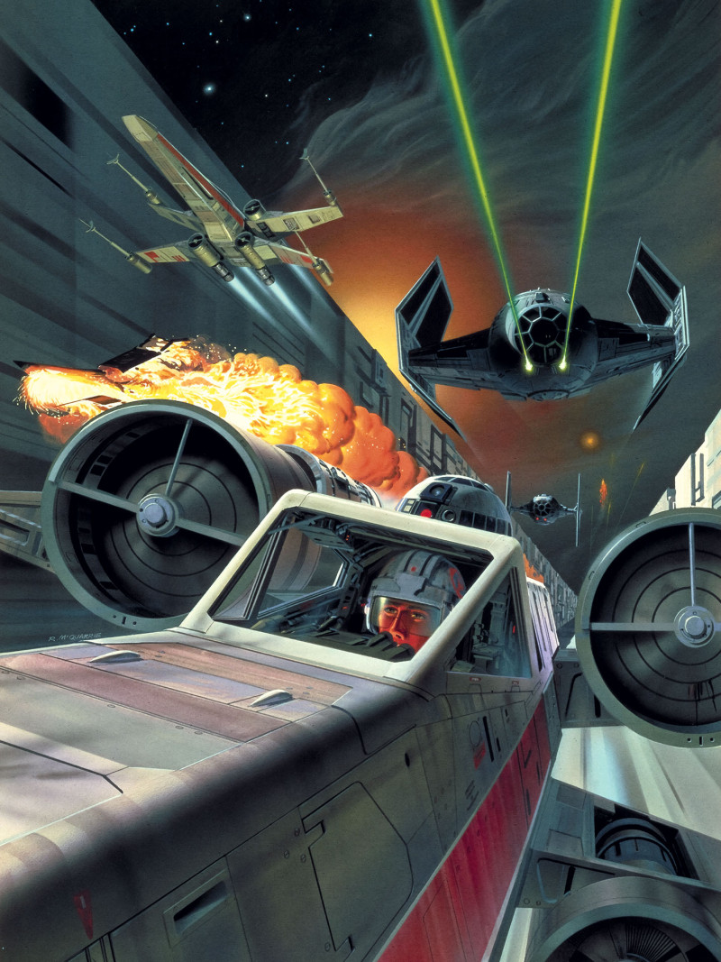 Star Wars Classic Death Star Trench Run - Thumbnail View 1