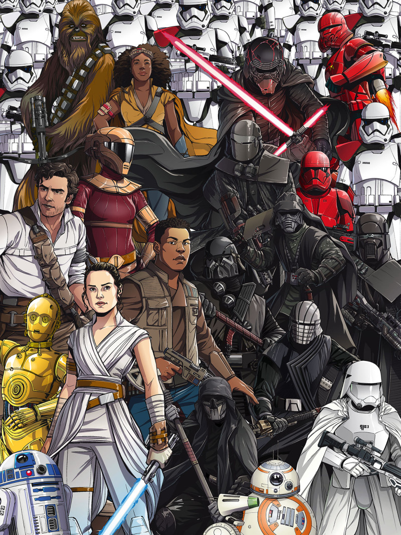 Star Wars Retro Cartoon - Thumbnail View 1