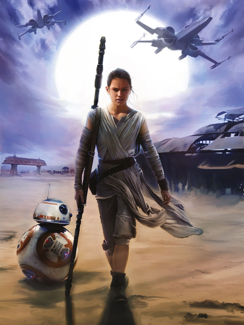 Star Wars Rey - Thumbnail View 1