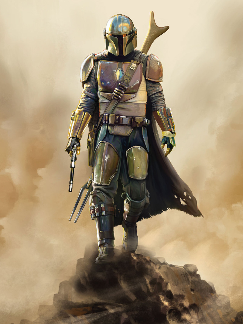Star Wars The Mandalorian The Hunter - Thumbnail View 1