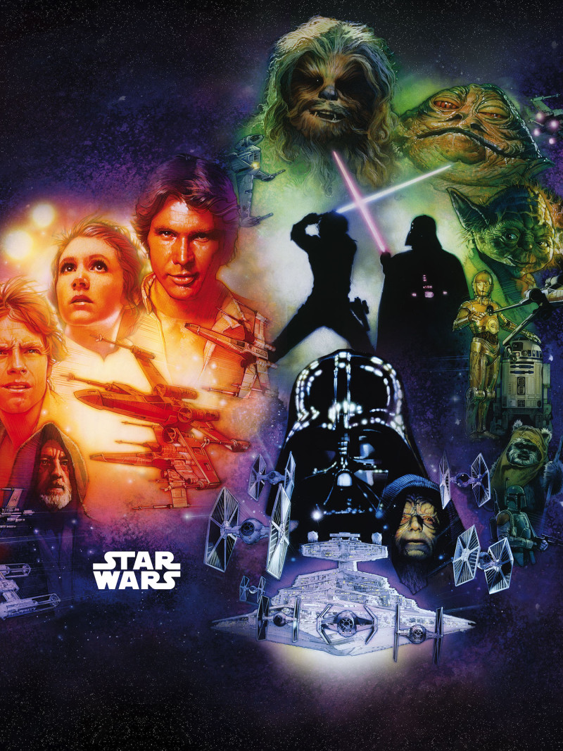 Star Wars Classic Poster Collage - Thumbnail View 1