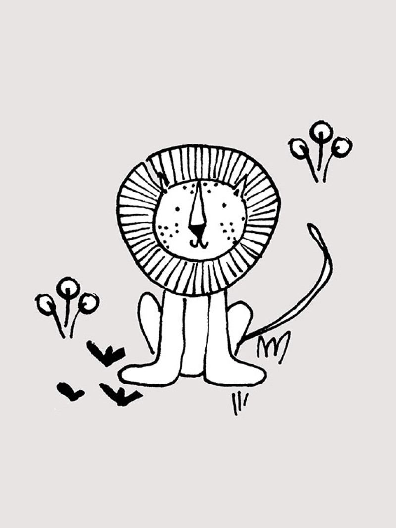 Scribble Lion - Thumbnail View 1