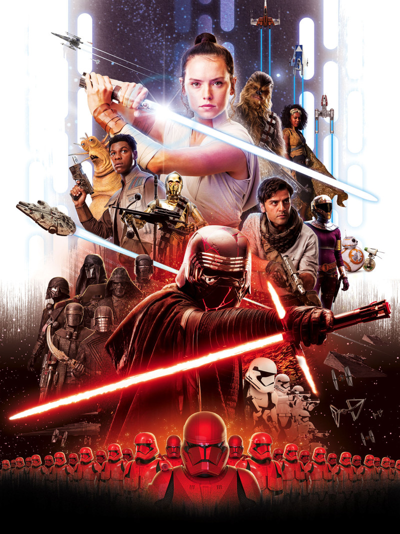 Star Wars Movie Poster Rey - Thumbnail View 1