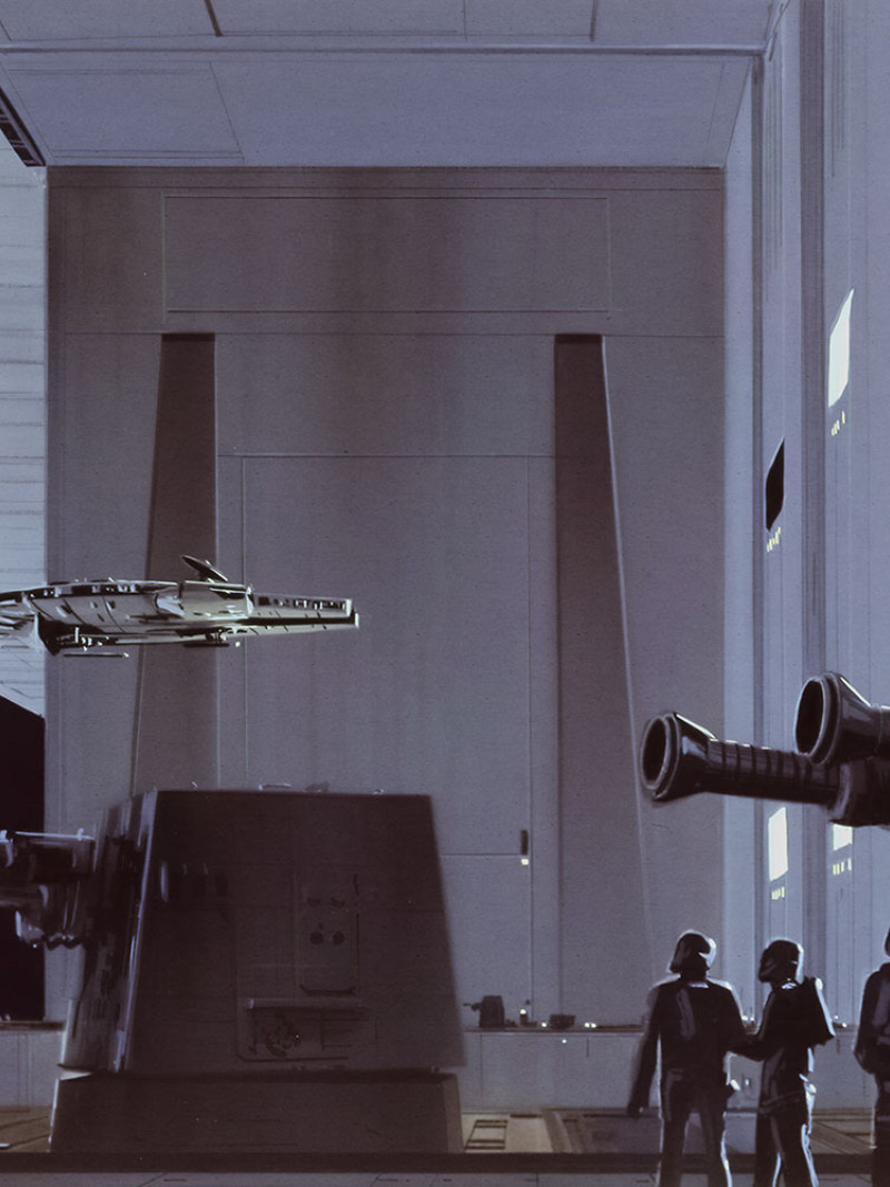 Star Wars Classic RMQ Death Star Hangar - Thumbnail View 1