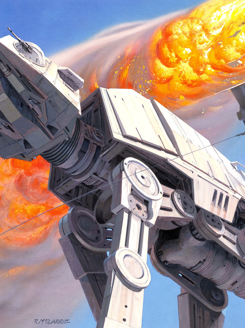 Star Wars Classic RMQ Hoth Battle AT-AT - Thumbnail View 1