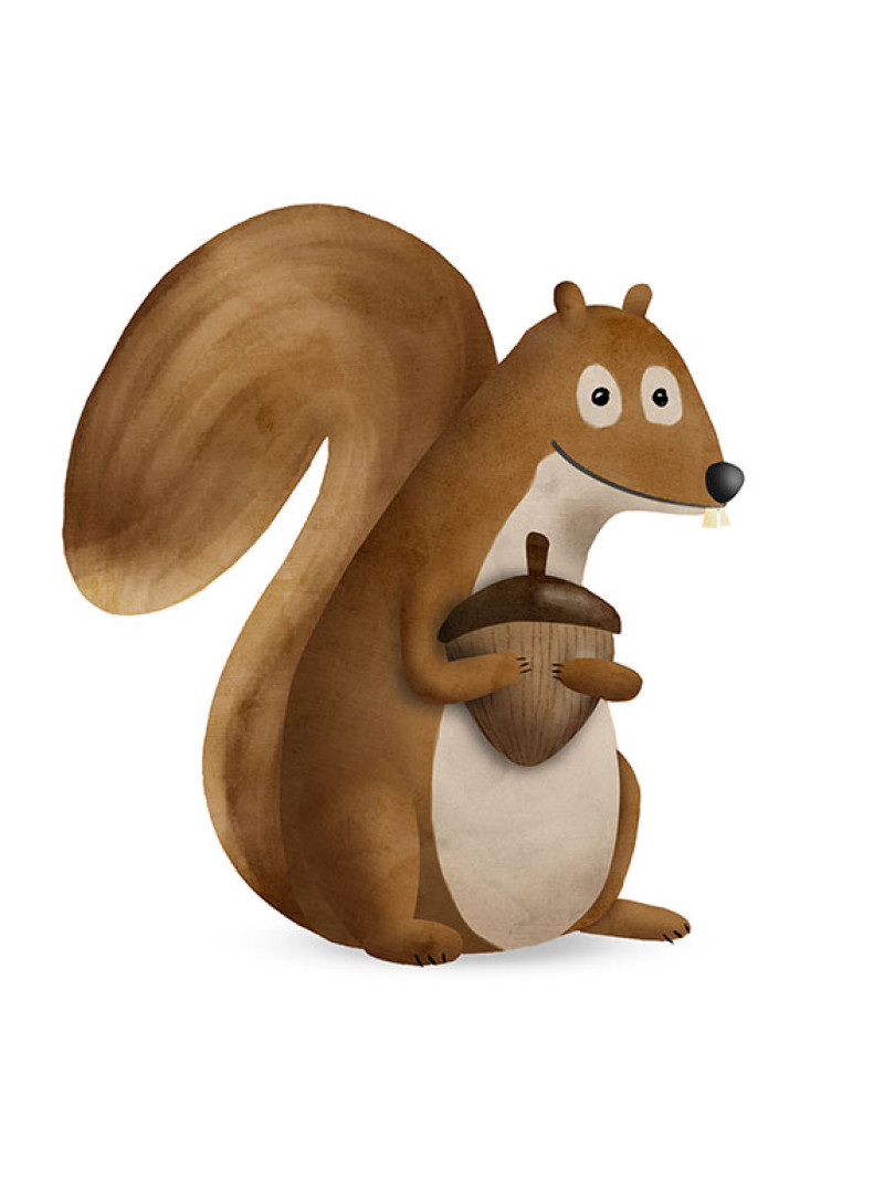 Cute Animal Squirrel - Thumbnail View 1