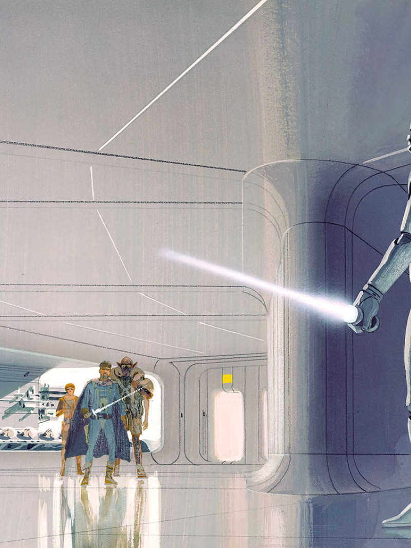 Star Wars Classic RMQ Stormtrooper Hallway - Thumbnail View 1
