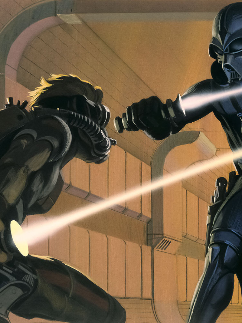 Star Wars Classic RMQ Vader vs Luke - Thumbnail View 1