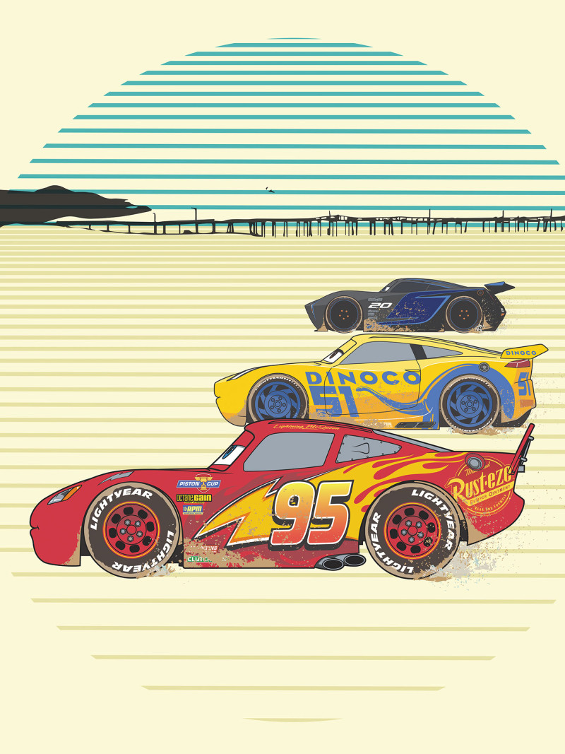 Cars Stream Lines - Thumbnail View 1