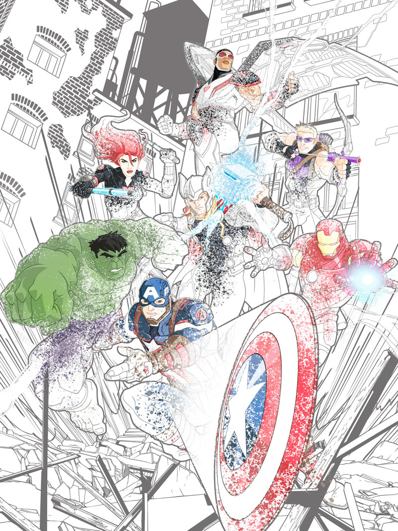 Avengers Attack - Thumbnail View 1