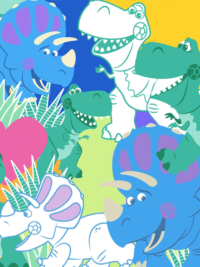 Toy Story Rex and Trixie - Thumbnail View 1