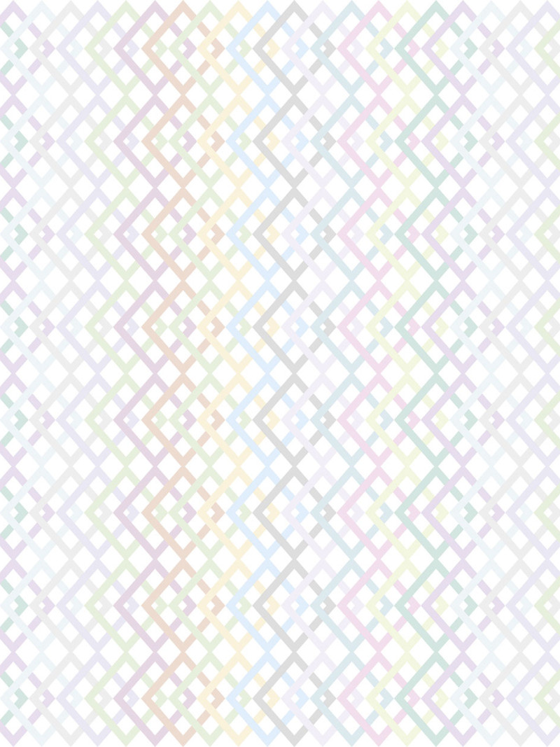 Structure Rhombus white-pastell - Thumbnail View 1