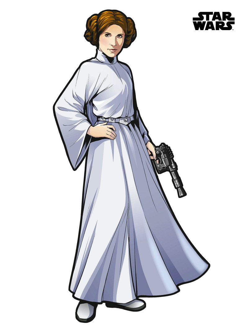 Star Wars XXL Princess Leia - Thumbnail View 1