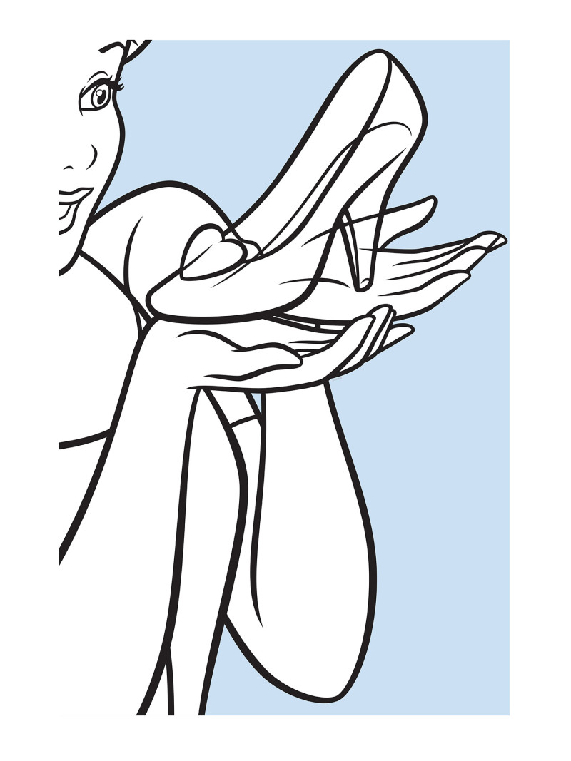 Cinderella Glass Shoe - Thumbnail View 1