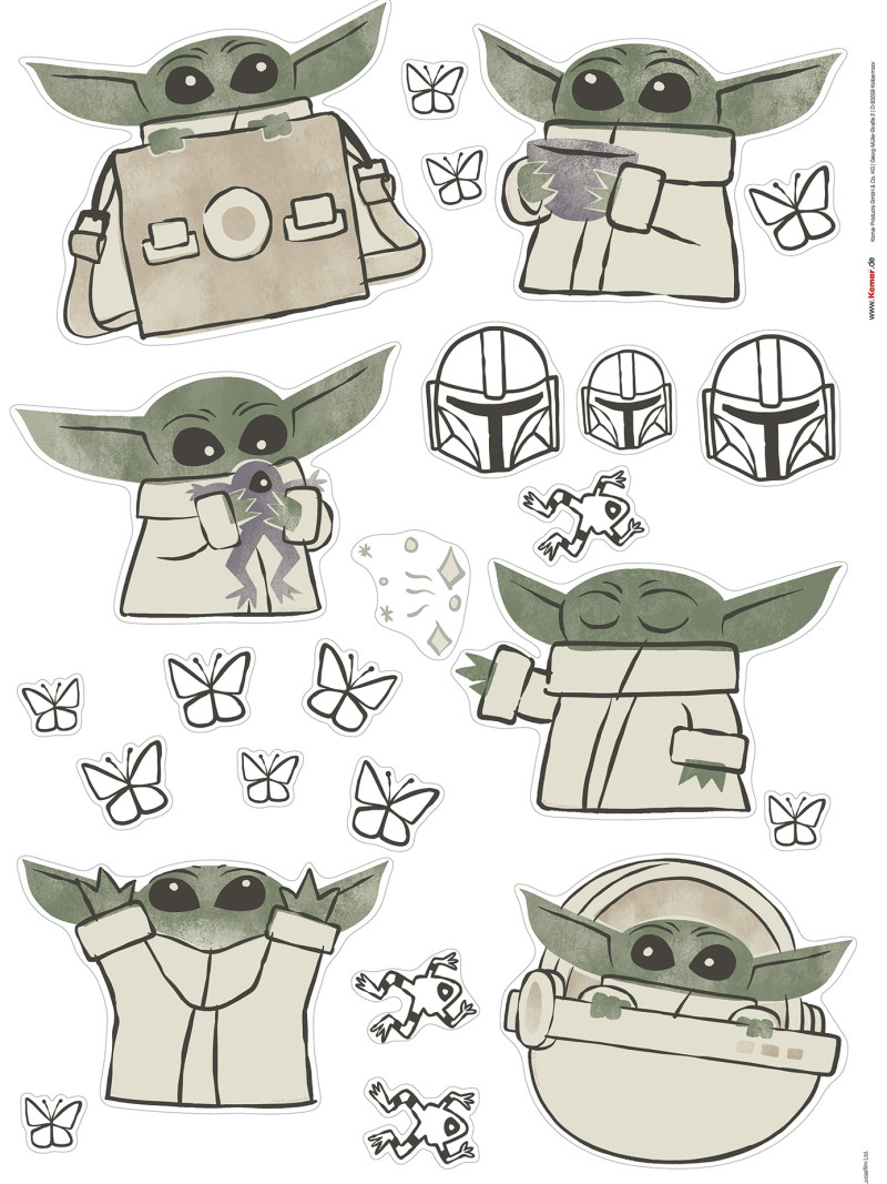 Star Wars The Mandalorian Grogu Cute - Thumbnail View 1