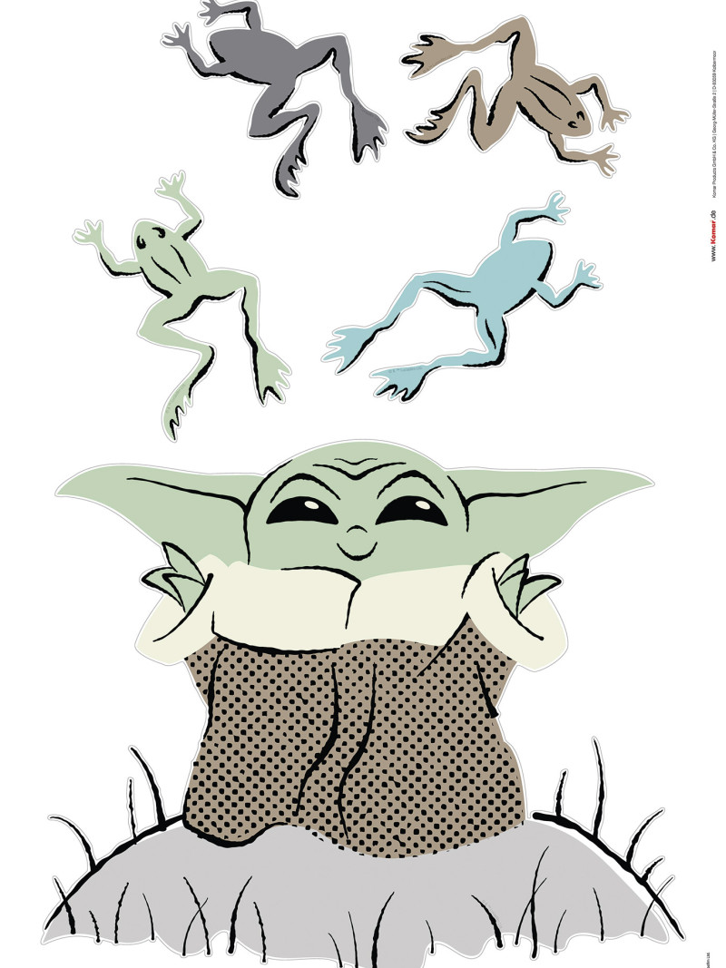 Star Wars The Mandalorian Grogu Enchanted Frogs - Thumbnail View 1